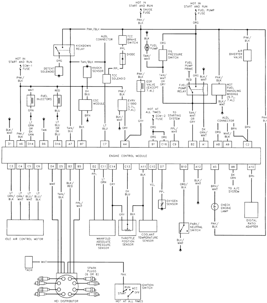 Chevy 350 Wiring Diagram from 67-72chevytrucks.com