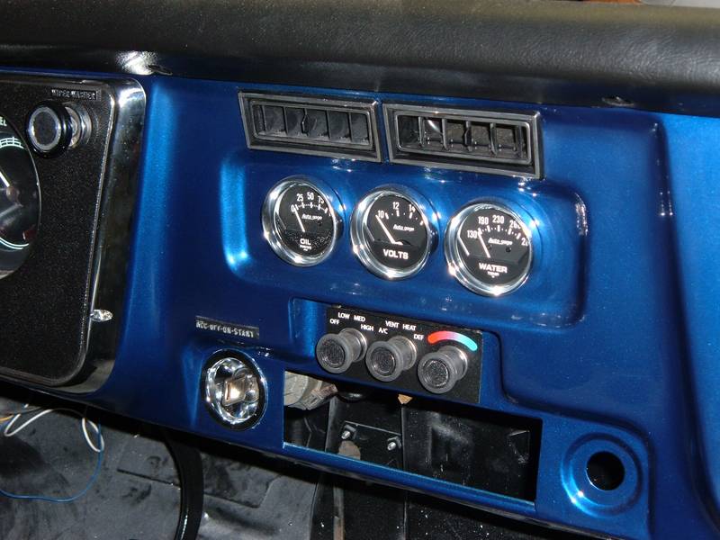 1969 gmc custom dash