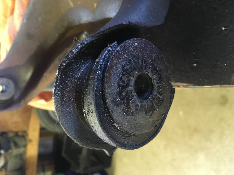 97 Tahoe upper control arm bushing replacement
