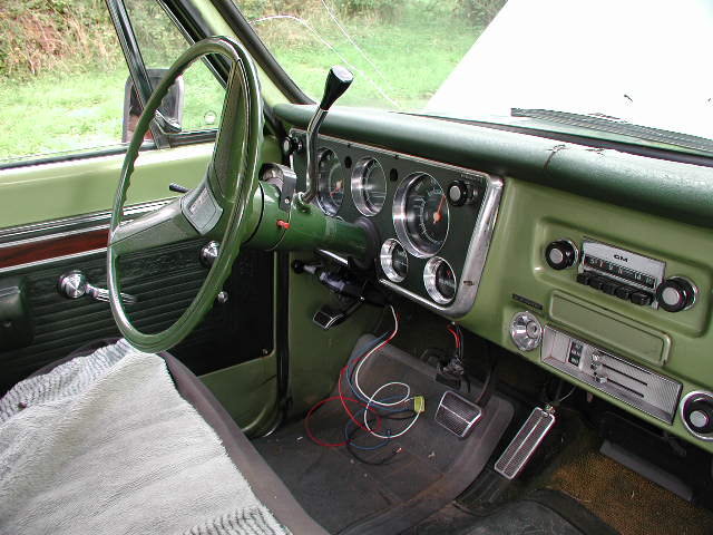 Green Pickup Interior Color The 1947 Present Chevrolet