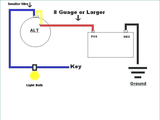 Best Way To A 1 Wire Alternator, Gm One Wire Alternator Wiring Diagram Chevy