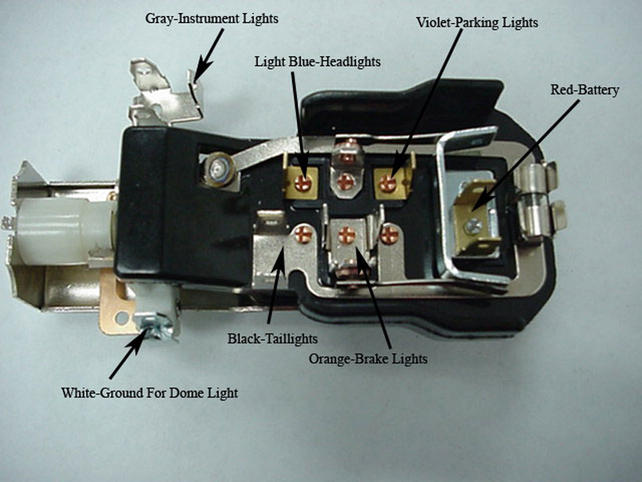 55 2 59 Wiring Headlight Switch The