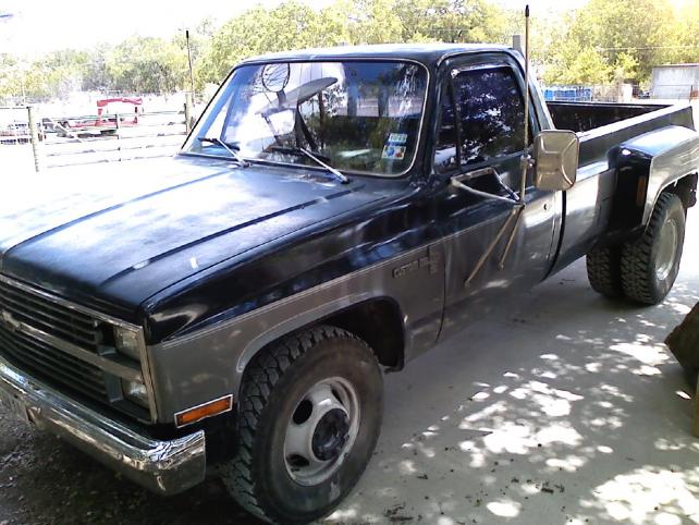 1984 chevy dually weight