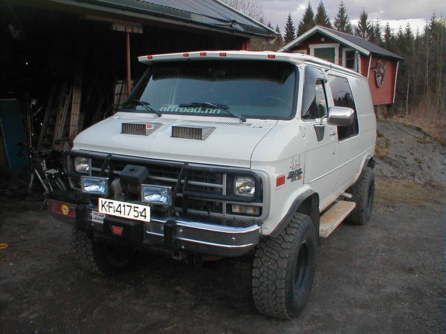 1995 chevy 4x4 van