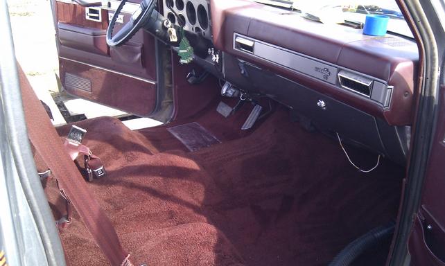 1987 Factory Gm Burgundy Floor Mats The 1947 Present Chevrolet