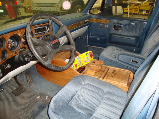 Home Made Wooden Center Consoles The 1947 Present Chevrolet