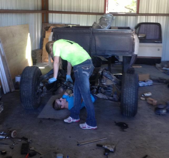 Name:  Emi and Tiff Working on Truck.jpg
Views: 1209
Size:  44.3 KB