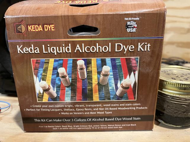 Walnut Brown Dye Keda Dye Liquid Alcohol Wood Dye Makes 55 oz Alcohol Dye  Stain