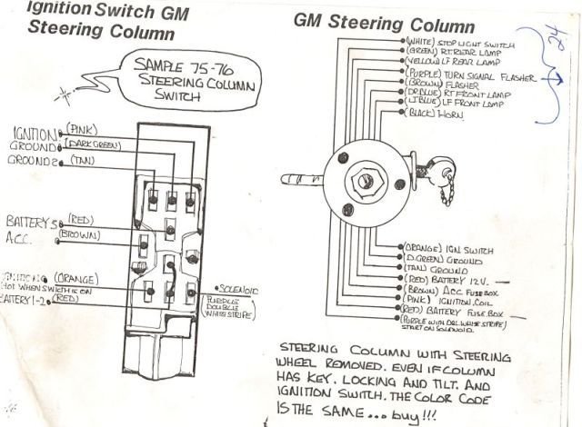 Steering Column Problem The 1947